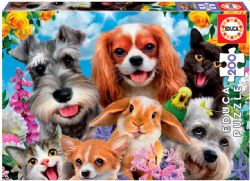 EDUCA CASSE-TÊTE 200 PIÈCES - SELFIE D'ANIMAUX #32119293